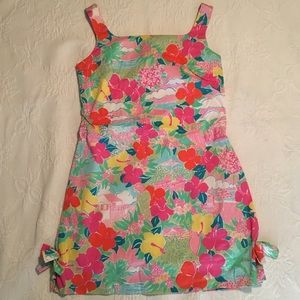 VTG Lilly Pulitzer "Pink Sands" Shift Dress Size 2